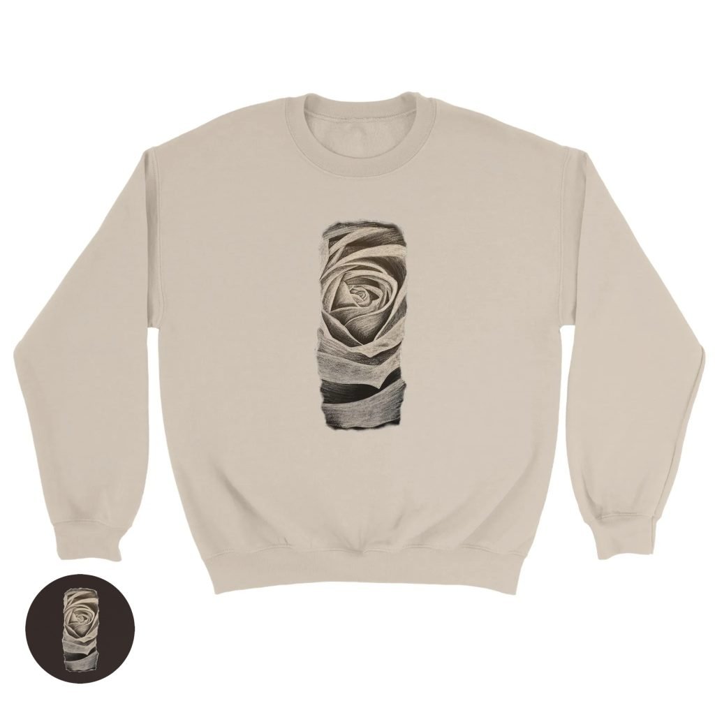 Chalk Rose classic sweatshirt by TS
