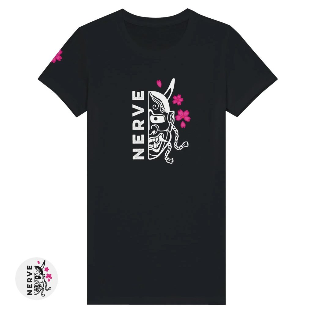 Hannya Mask womens t-shirt